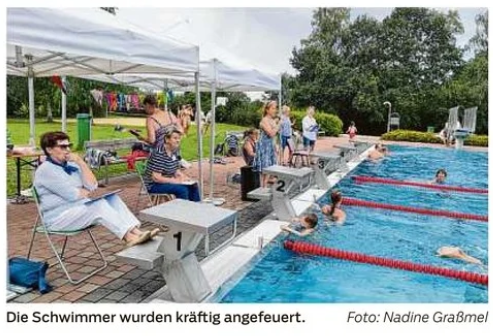 Benefizschwimmen bringt 5500 EURO